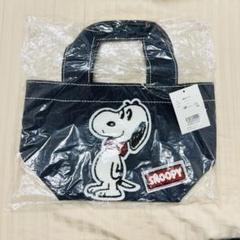 倉敷帆布 スヌーピー コラボ ネイビー トートバッグ - メルカリ