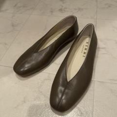 REMME レメ フラットシューズ キャメル 38サイズ