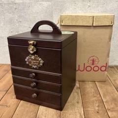 昭和レトロ商品 G-WOOD 裁縫箱 ソーイングボックス 木製｜Yahoo