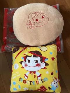 非売品　レア　ペコちゃんのほっぺジャンボクッション ペコちゃんのほっぺジャンボクッション【非売品】【不二家】