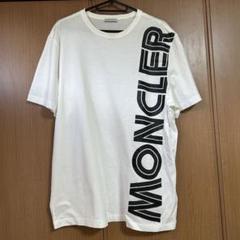 MONCLER グラフィック Tシャツ【あんしん鑑定付】 MONCLER ロゴ Tシャツ ホワイト - メルカリ