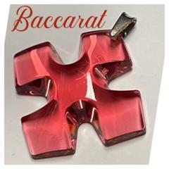 バカラ ネックレス オクシタン レッド 十字架 クロス シルバー925 ケース 楽天市場】【中古】正規品 Baccarat バカラ オクシタン クロス