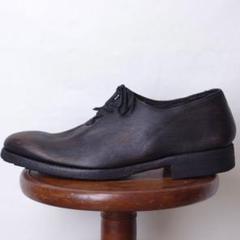 GUIDI ホールカットレザーシューズ 40 ホースレザー イタリア製