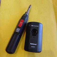 中古動作品　松下電工　National 充電ドライバー EZ6120ミニ National 充電ドライバー EZ6120 中古稼働品（中古動作品 松下