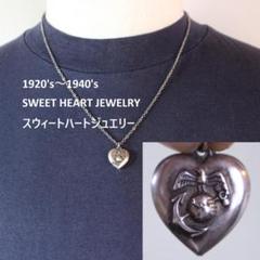 スウィートハートジュエリー　シルバーネックレス 40s スウィートハートジュエリー 波 ウェーブ シルバー