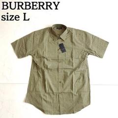 タグ付き新品★BURBERRY ロンドン 半袖シャツ キンガムチェック L