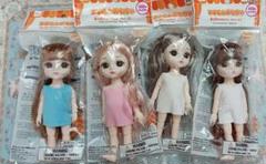 G9新品【着せ替えゆきちゃん】4体セット DAISO ダイソードール