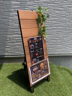 きまぐれ500円割引セール　レッドシダー　Ａ型看板　高級材　おまけ　大きいＳＬＬ