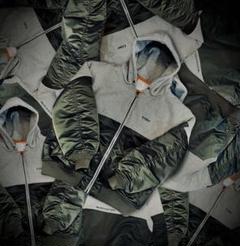 Kiema キーマ L メンズ ミリタリー MA-1 HOODIE sacai Kiema キーマ L メンズ ミリタリー MA-1 HOODIE sacai