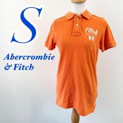 Abercrombie & Fitch オレンジ ポロシャツ S　ゴルフウェア