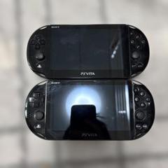 動作未確認SONY PS Vita 本体 2台 ブラック Minecraft×2