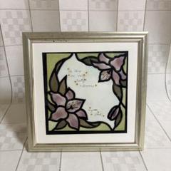 押し花アート作品