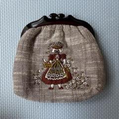 プチポワン ゴブラン刺繍 パーティーバッグ 久家道子 新品未使用 1194-300x225.jpg
