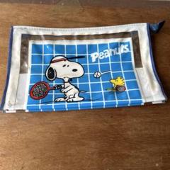 スヌーピー　SNOOPY ビニールポーチ　昭和レトロ