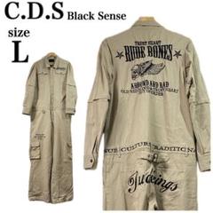C.D.S BlackSense 刺繍つなぎオールインワン ルード バイカー L m69840143395_1.jpg?1735960644