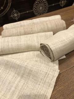 HEMP./ 3反（21メートル）生成り大麻布・モン族の伝統的手織り布