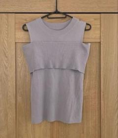 PROPORTION BODY DRESSING レイヤード風ニット FR