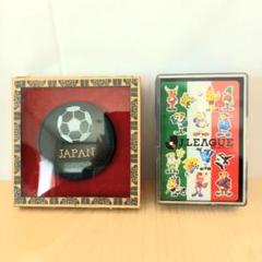 Jリーグトランプ & 2002年サッカーW杯記念メダル型固形墨のサムネイル