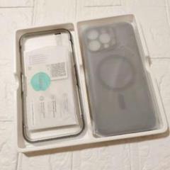 13 iPhone 16 Pro Max ケース 半透明マットケース フィルム
