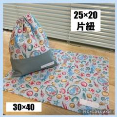 Mako様① ランチョンマット 巾着袋 お着替え袋 ハンドメイド Amazon | 手作り工房FUJITA 体操着袋 紺×星柄 男の子 女の子