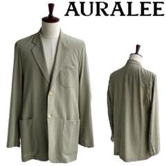 【美品】AURALEE　 ハード ツイスト ウール ビエラ ジャケット【４】