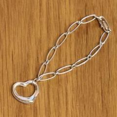 ティファニー　オープンハート　ネックレス　シルバー　未使用に近い　値下げ交渉◎ ティファニー オープンハート ネックレス シルバー 未使用に近い