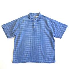 80s 白タグ Patagonia チェック プルオーバー コットンシャツ M