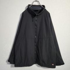 Dickies マウンテン ワーク ジャケット 無地 黒 メンズ2XL 薄手