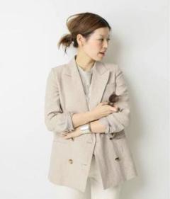 Deuxieme Classe ダブルテーラードジャケット Deuxieme classe //ダブルジャケット△ネイビー ブレザー 紺色