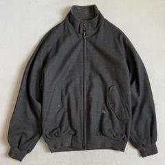希少 BURBERRY 内ウール 90s ウール スイングトップ ブルゾン ロゴ 80～90s】Burberrys バーバリー スイングトップ ブルゾン 刺繍入