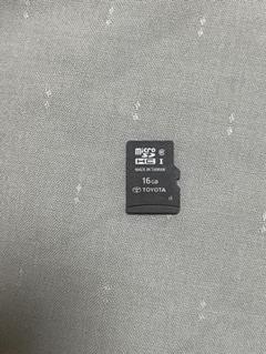 TOYOTA 16GB カーナビ用SDカード TOYOTA 純正ナビ用SDカード 2018年度版 16GB