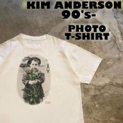 90's- KIM ANDERSON キム・アンダーソン フォト Tシャツ