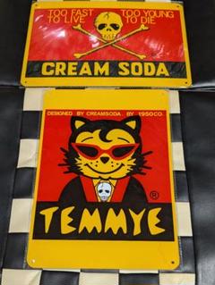 当時物 初期 クリームソーダ ESME 手鏡 creamsoda ピンク