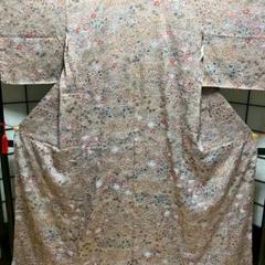 ［5167］小紋 美品 辻ヶ花 逸品 正絹 着物 袷