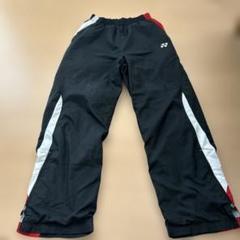 YONEX バドミントンパンツ 黒/赤/白　SS 記名あり気にされない方