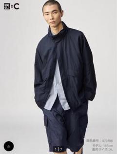 ライトウエイトスタンドブルゾン UNIQLO C セットアップ ユニクロ公式 | ライトウェイトスタンドブルゾン