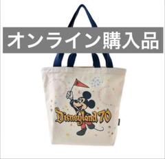 ディズニーランド70周年 ミッキー トートバッグ - メルカリ