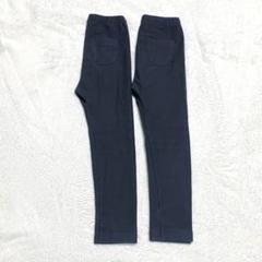 ユニクロ 裏起毛 レギンスパンツ 100 2点