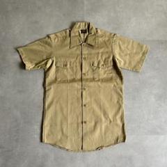 USA製 70s 80s Lee リー 半袖 ワーク シャツ vintage