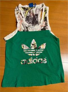 希少adidas+TOP SHOPタンクトップ