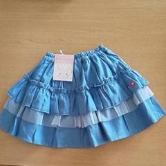 クーラクール スカート サックス