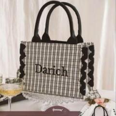 Darich ノベルティ チェックミニトートバッグシール付き ダーリッチ チェックミニトートバッグ Darich ノベルティ - メルカリ