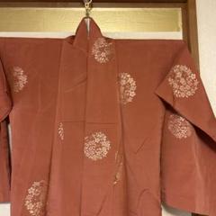 【昭和レトロ】夏着物　単　SA44