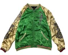 70s 髑髏・スカルデザインのヴィンテージスカジャン