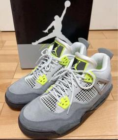 NIKE Air Jordan 4 グレー/イエロー 11 ネオンカラーＥＮＤ． 2025年最新】エアジョーダン4ネオンの人気アイテム - メルカリ