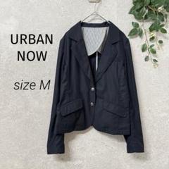 URBAN NOW アーバンナウ テーラードジャケット M 濃紺