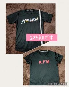 2枚組　ランニング　ATHFORM　Tシャツ