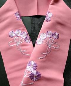 刺繍半襟 着物