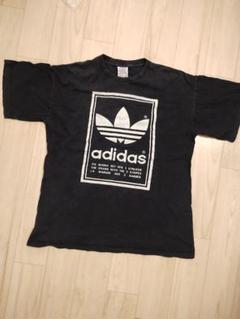 【90s☆美品】adidas 万国旗 オーバーサイズ ブラック 黒 常田大希 90's adidas ナイロン パフォーマンスロゴ 万国旗タグ 黒 常田大希
