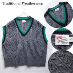 23AW＊美品 トラディショナルウェザーウェア【別注】ARKLEY ジレ ベスト ARKLEY VEST Traditional Weatherwear（トラディショナル